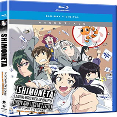 Shimoneta: Boring World Where The Concept Of Dirty (야한 이야기라는 개념이 존재하지 않는 지루한 세계)(한글무자막)(Blu-ray)