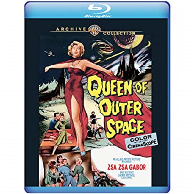 Queen Of Outer Space (1958) (외계에서 온 여왕) (BD-R)(한글무자막)(Blu-ray)