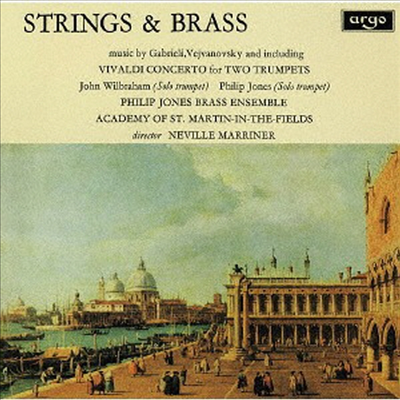 가브리엘리, 비발디, 베이파노프스키: 관악과 현악 (Gabrielli, Vivaldi & Vejvanovsky - Strings & Brass) (SHM-CD)(일본반) - Philip Jones Brass Ensemble