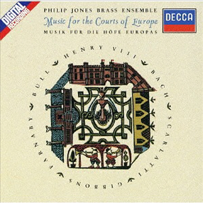 필립 존스 브라스 앙상블 - 유럽의 궁정 음악 (Philip Jones Brass Ensemble - Music For The Courts Of Europe) (SHM-CD)(일본반) - Philip Jones Brass Ensemble