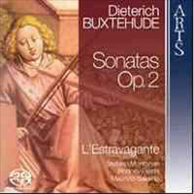 북스테후데 : 트리오 소나타 Op.2 (Buxtehude : Seven Trio Sonatas, Op.2, BuxWV 259-265) (SACD Hybrid) - L'Estravagante