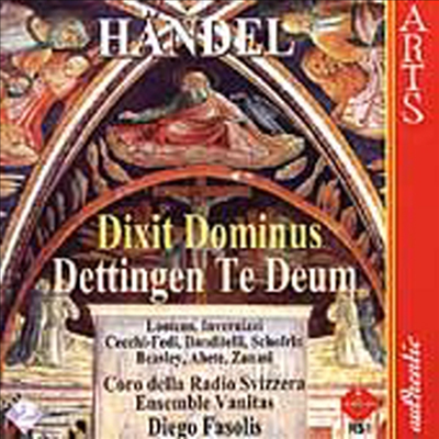 헨델 : 딕시트 도미누스, 데팅겐 테 데움 (Handel : Te Deum HWV 283 Dettingen &amp; Dixit Dominus, HWV 232) - Diego Fasolis