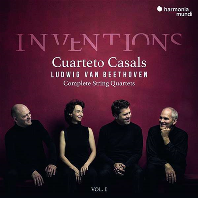 베토벤: 현악 사중주 1집 (Beethoven: String Quartets Vol.1) (3CD)(Digipack) - Cuarteto Casals