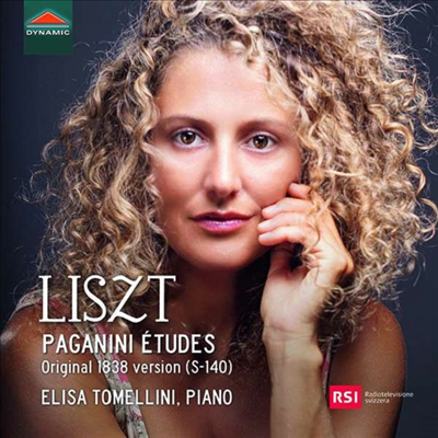 리스트: 파가니니에 의한 초절기교 연습곡 (Liszt: Etudes D'Execution Transcendante D'Apres Paganini)(CD) - Elisa Tomellini