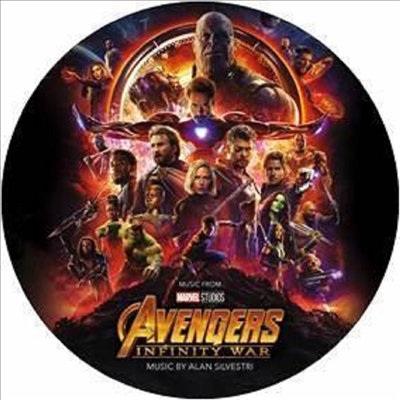 O.S.T. - Avengers: Infinity War (어벤져스: 인피니티 워)(By Alan Silvestri)(Picture LP)