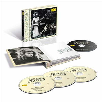 안네-소피 무터와 카라얀 (Anne-Sophie Mutter & Herbert von Karajan - The Early Years) (3CD + 1Blu-ray Audio) (Digipack) - Anne-Sophie Mutter