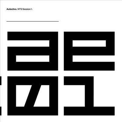 Autechre - NTS Session 1 (Ltd. Ed)(Vinyl)(3LP)