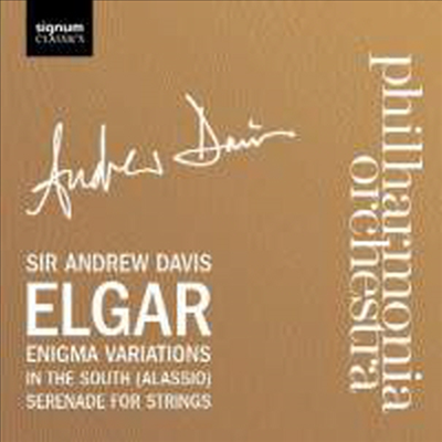 엘가 : 에니그마 변주곡 (Elgar : Enigma Variations)(CD) - Andrew Davis