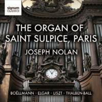 파리 생 쉴피스 성당의 오르간 연주집 (The Organ Of Saint Sulpice, Paris)(CD) - Joseph Nolan