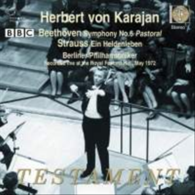 베토벤 : 교향곡 6번 '전원'& 슈트라우스 : 교향시 '영웅의 생애' (Beethoven : Symphony No.6 & Straus : Ein Heldenleben) - Herbert von Karajan