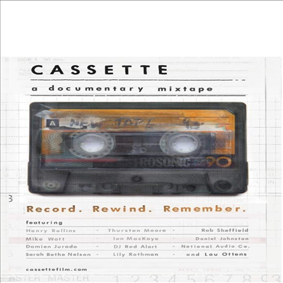 Cassette: A Documentary Mixtape (카세트: 어 다큐멘타리 믹스테이프) (BD-R)(한글무자막)(Blu-ray)