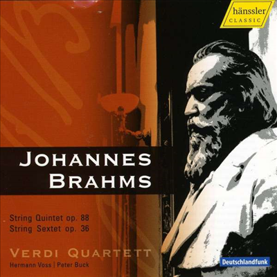 브람스: 현악 사중주 1번 &amp; 현악 육중주 2번 (Brahms: String Quintet No.1 &amp; String Sextet No.2)(CD) - Verdi Quartet