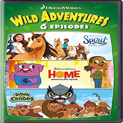 DreamWorks 6 Wild Adventures (드림웍스 6 와일드 어드벤쳐)(지역코드1)(한글무자막)(DVD)