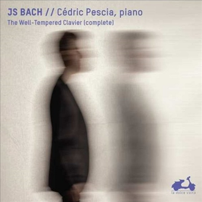 바흐: 평균율 클라비어 1 &amp; 2권 (Bach: The Well-Tempered Clavier Books 1 &amp; 2) (4CD) - Cedric Pescia