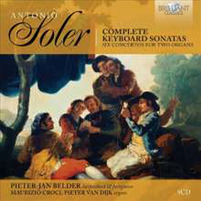 솔레르: 키보드 소나타와 두 대의 오르간을 위한 6개의 협주곡 (Soler: Keyboard Sonatas & Six Concertos for Two Organs) (9CD Boxset) - Maurizio Croci