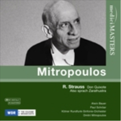 슈트라우스 : 돈키호테 & 자라투스트라는 이렇게 말했다 (R. Strauss : Don Quixote, Op.35 & Also sprach Zarathustra, Op.30)(CD) - Dimitri Mitropoulos