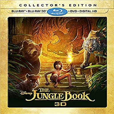 The Jungle Book (정글 북)(한글무자막)(3D Blu-ray)