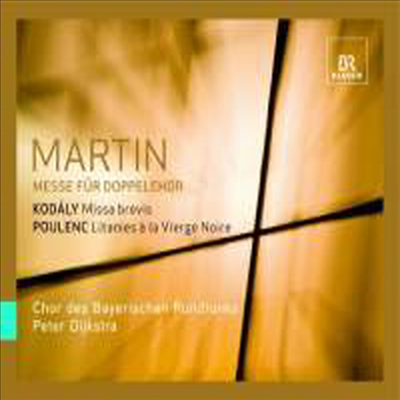 마르탱 : 복합창을 위한 미사 & 코다이 : 미사 브레비스(Martin : Mass for Double Choir) (SACD Hybrid) - Peter Dijkstra