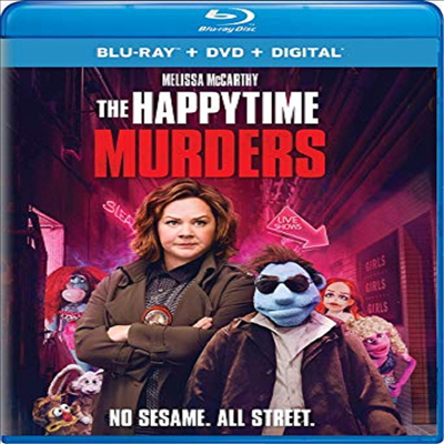 Happytime Murders (더 해피타임 머더스)(한글무자막)(Blu-ray+DVD)