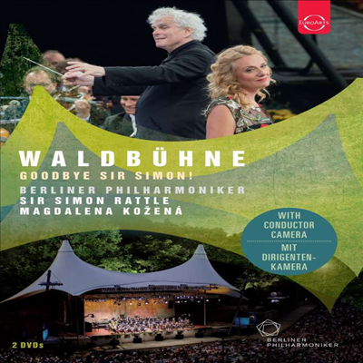 2018 베를린 필 발트뷔네 콘서트 &#39;굿바이 사이먼 래틀&#39; (Berliner Philharmoniker - Waldbuhnenkonzert 2018 &#39;Goodbye Sir Simon&#39;) (DVD) (2018) - Simon Rattle