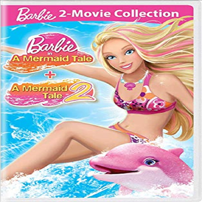 Barbie: 2-Movie Collection (Barbie in A Mermaid Tale / Barbie in A Mermaid Tale 2) (바비 무비 컬렉션)(지역코드1)(한글무자막)(DVD)