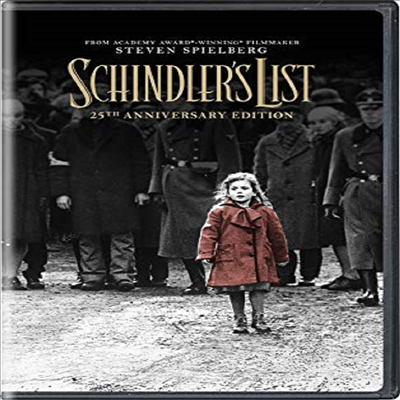 Schindler&#39;s List (25th Anniversary Edition) (쉰들러 리스트)(지역코드1)(한글무자막)(DVD)