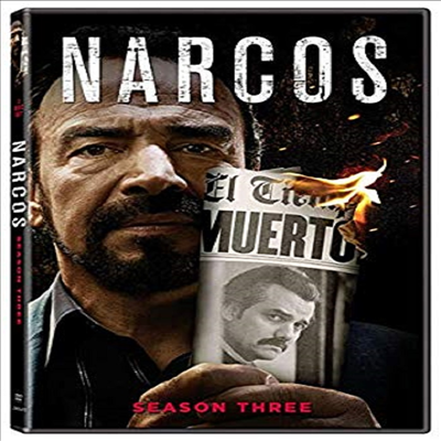 Narcos: Season 3 (나르코스 시즌 3)(지역코드1)(한글무자막)(DVD)