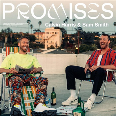 Calvin Harris & Sam Smith - Promises (12 Inch Maxi Single LP)