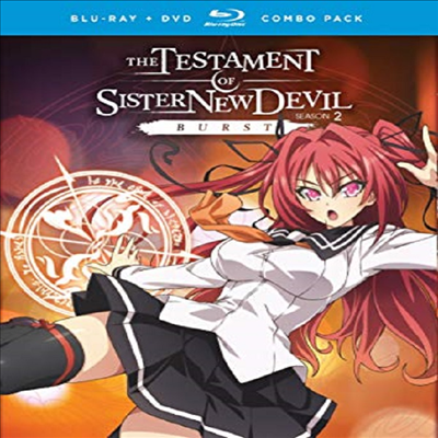 Testament Of Sister New Devil Burst: Ssn 2 & Ova (새 여동생 마왕의 계약자 BURST 시즌 2)(한글무자막)(Blu-ray)