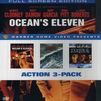 Ocean's Eleven / Perfect Storm / Three Kings (오션스 일레븐 / 퍼펙트 스톰 / 쓰리 킹즈)(지역코드1)(한글무자막)(DVD)