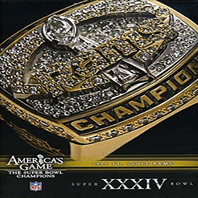 NFL: America&#39;s Game: 1999 St. Louis Rams (아메리카 게임)(지역코드1)(한글무자막)(DVD)