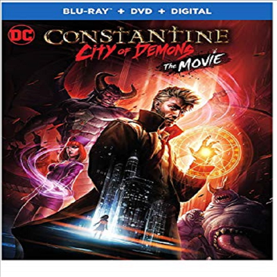 Constantine: City Of Demons - The Movie (콘스탄틴: 악마들의 도시) (2018) (한글무자막)(Blu-ray + DVD + Digital)