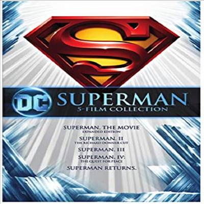 Superman 5 Film Collection (슈퍼맨)(지역코드1)(한글무자막)(DVD)