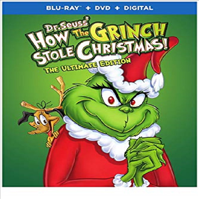 Dr Seuss: How The Grinch Stole Christmas (그린치는 어떻게 크리스마스를 훔쳤는가)(한글무자막)(Blu-ray)