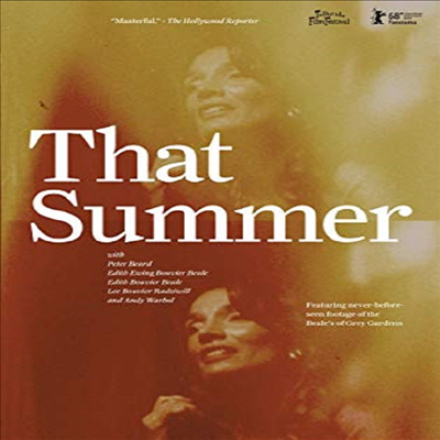 That Summer (그 해 여름)(지역코드1)(한글무자막)(DVD)