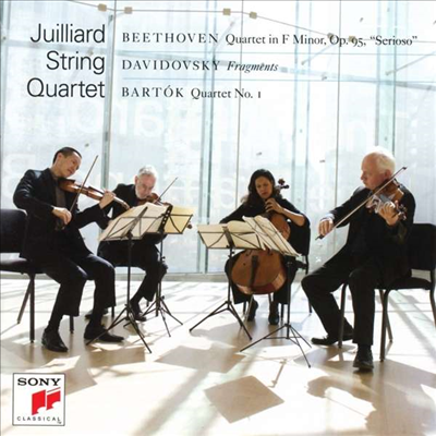 베토벤, 도흐나니 & 바르톡: 현악 사중주 작품집 (Beethoven, Davidovsky & Bartok: String Quartets)(CD) - Juilliard String Quartet