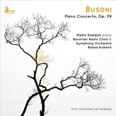 부조니: 피아노 협주곡 (Busoni: Piano Concerto in C major, Op. 39)(CD) - Busoni, F.