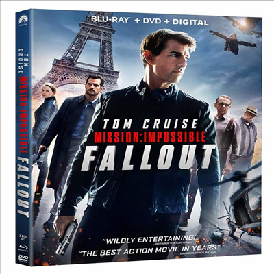 Mission: Impossible - Fallout (미션 임파서블: 폴아웃) (2018) (한글무자막)(Blu-ray + DVD + Digital)