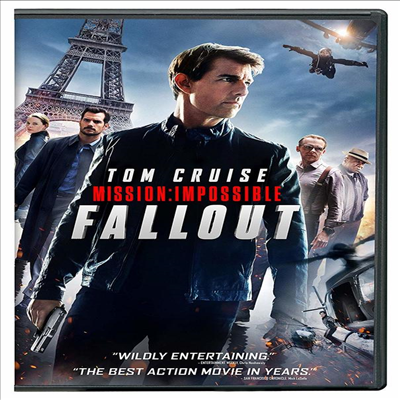 Mission: Impossible - Fallout (미션 임파서블: 폴아웃) (2018)(지역코드1)(한글무자막)(DVD)