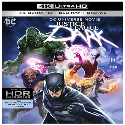 Justice League Dark (저스티스 리그 다크) (2017) (한글무자막)(4K Ultra HD + Blu-ray + Digital)