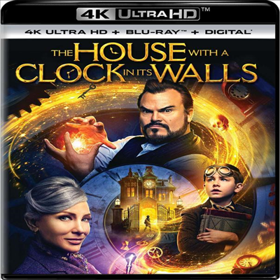 The House With A Clock In Its Walls (벽 속에 숨은 마법시계) (2018) (한글무자막)(4K Ultra HD + Blu-ray + Digital)