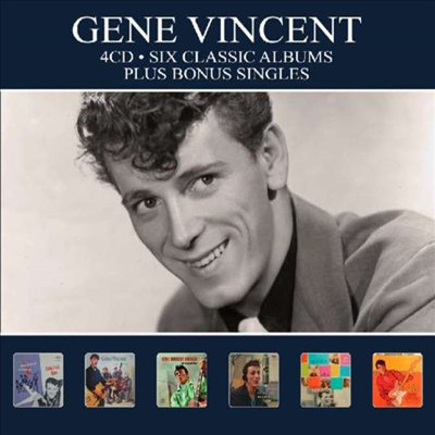 Gene Vincent - Six Classic Albums Plus Bonus Singles (Remastered)(Digipack)(4CD)