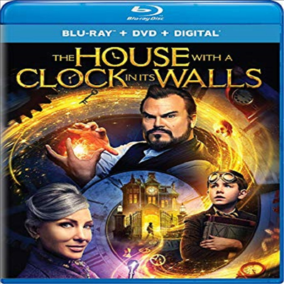 House With A Clock In Its Walls (벽 속에 숨은 마법시계)(한글무자막)(Blu-ray+DVD)