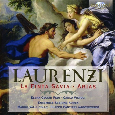 로렌지: 라 핀타 사비아 & 아리아 (?Laurenzi: La Finta Savia)(CD) - Filippo Pantieri