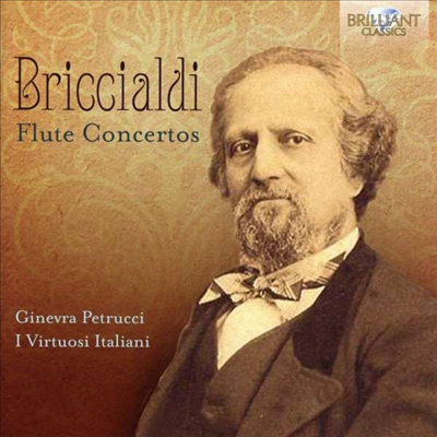 브리치알디: 플루트 협주곡 (Briccialdi: Flute Concertos)(CD) - Ginevra Petrucci