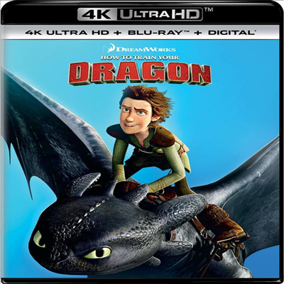 How To Train Your Dragon (드래곤 길들이기) (2010) (한글무자막)(4K Ultra HD + Blu-ray + Digital)