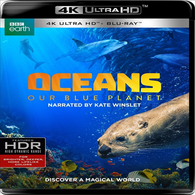 Oceans: Our Blue Planet (바다: 우리의 푸른 행성) (2018) (한글무자막)(4K Ultra HD + Blu-ray)
