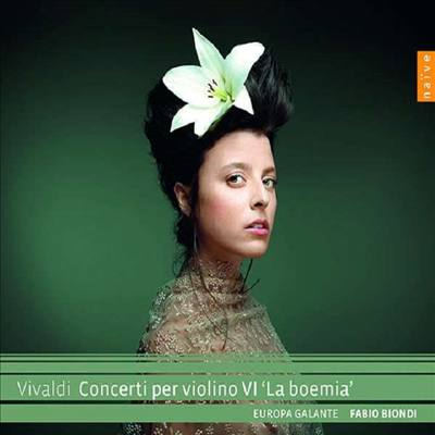 라 보헤미아 - 비발디: 바이올린 협주곡 6집 (La Boemia - Vivaldi: Violin Concertos Vol.6)(CD) - Fabio Biondi