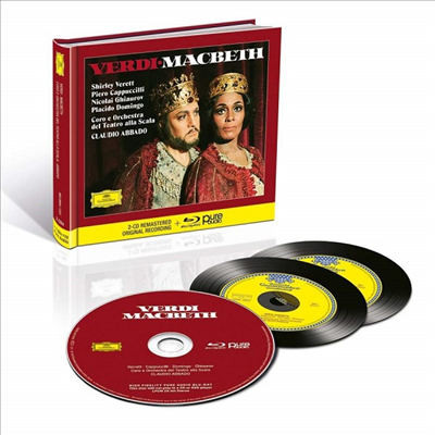 베르디: 오페라 &#39;맥베스&#39; (Verdi: Opera &#39;Macbeth&#39;) (2CD + Blu-ray Audio) - Claudio Abbado