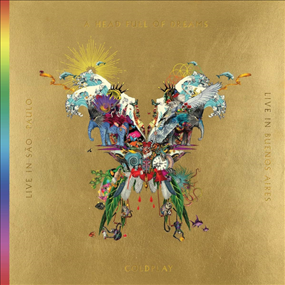 Coldplay - Live In Buenos Aires/Live In Sao Paulo/A Head Full Of Dreams (Film)(2CD+2DVD)(Digipack)